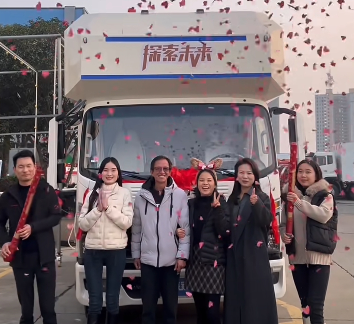 上汽跃进H500移动售卖型房车案例